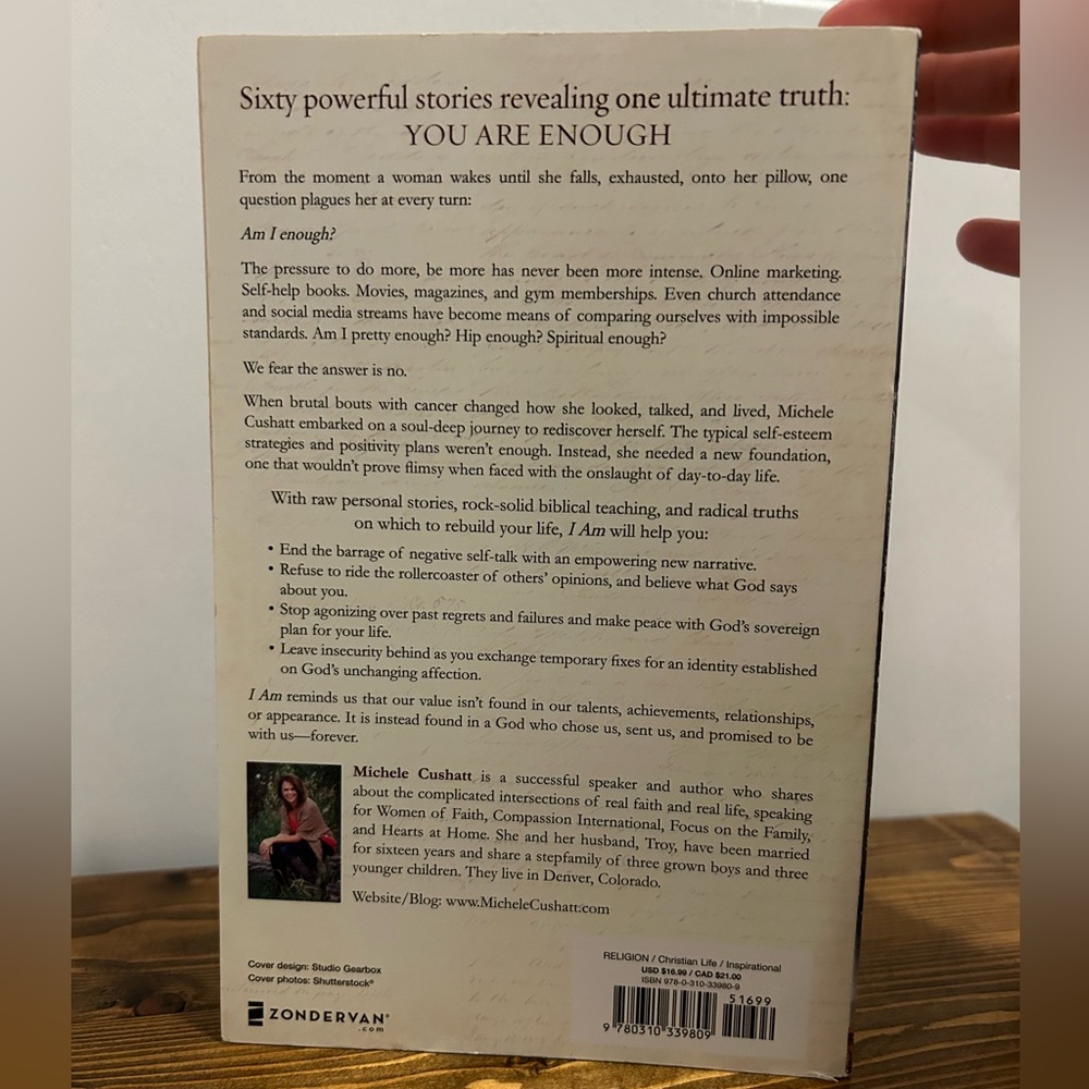 I Am by Michelle Cushatt - Paperback Book - Picture 5 of 5